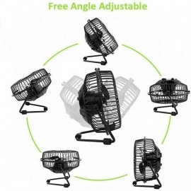 4" Mini USB Desk Indoor Fan Small Quiet Personal Cooler USB Powered Portable Table Fan
