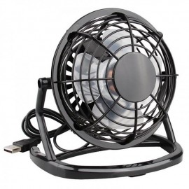 4" Mini USB Desk Indoor Fan Small Quiet Personal Cooler USB Powered Portable Table Fan

