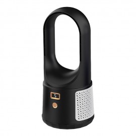 Portable Air Conditioner Electric Fan  Desktop Leafless Fan Mute Wireless Circulation Fan Home  Digital Display For Home Office Bedroom Tower Air Cooler
