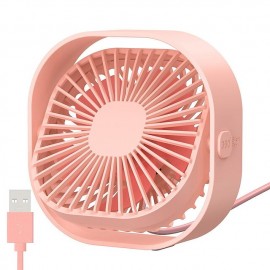 Small Personal USB Desk Fan,3 Speeds Portable Desktop Table Cooling Fan Powered by USB,Strong Wind,Quiet Operation,for Home Office Car Outdoor Travel

