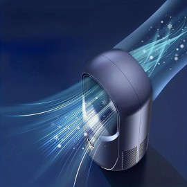 Desktop Leafless Fan Home Personal Dormitory Bedhead Office Desktop USB Charging Silent Cool Electric Fan Small Appliances
