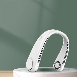 Lazy Hanging Neck Fan USB Charging Hanging Neck Cooling Fan Portable Bendable Outdoor Hanging Neck Fan

