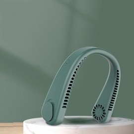 Lazy Hanging Neck Fan USB Charging Hanging Neck Cooling Fan Portable Bendable Outdoor Hanging Neck Fan
