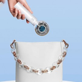 Electric Fan USB New Handheld Bladeless Fan Rechargeable Silent Desktop Mini Outdoor Fan Turbo Electric Fan Office Desk Outdoor Trave
