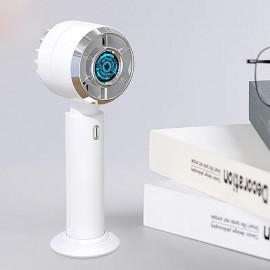 Electric Fan USB New Handheld Bladeless Fan Rechargeable Silent Desktop Mini Outdoor Fan Turbo Electric Fan Office Desk Outdoor Trave
