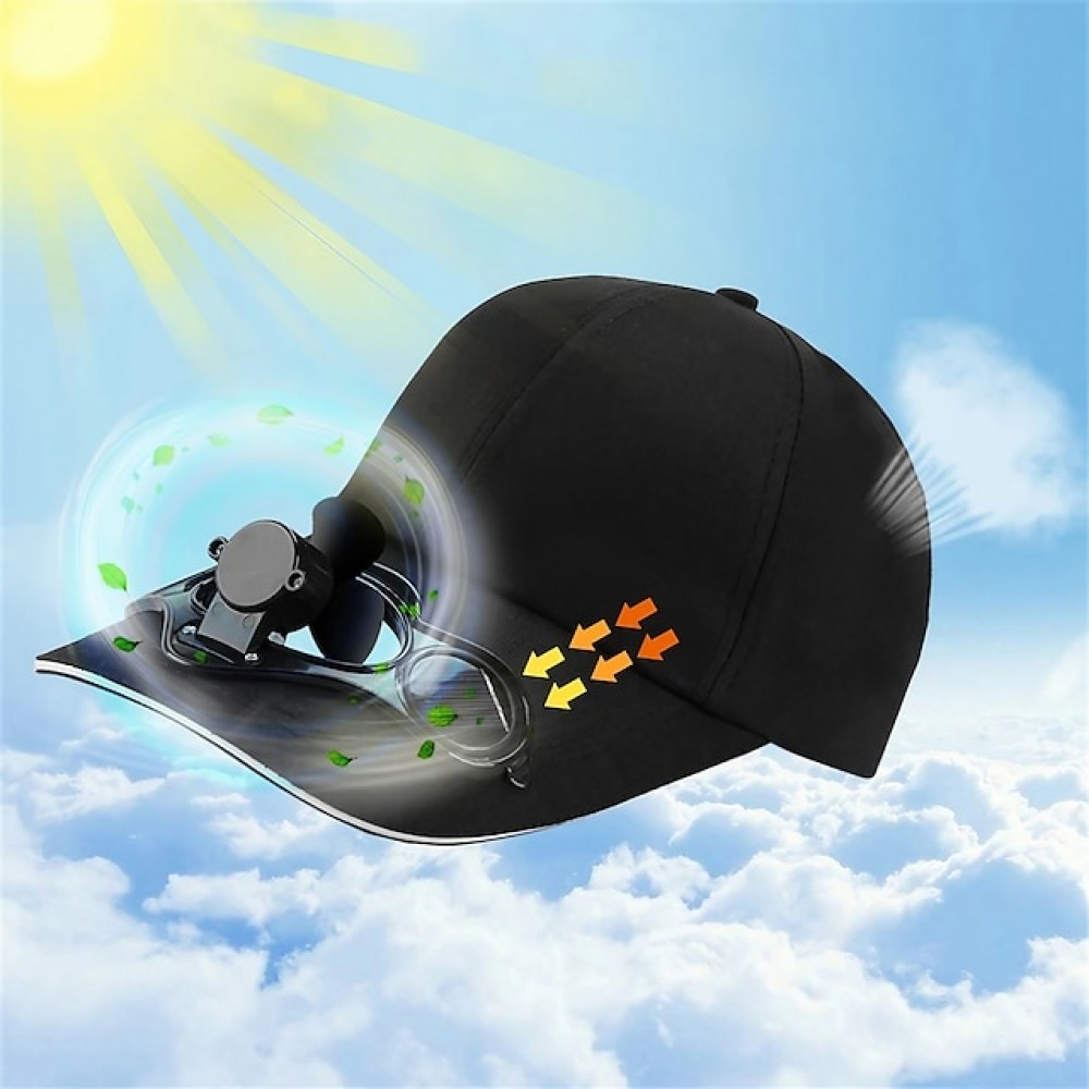 Five Colors Summer Sport with Fan Sun Protection Solar Cotton Hat Sun Visor Cap Baseball Casual Cap Unisex
Five Colors Summer Sport with Fan Sun Protection Solar Cotton Hat Sun Visor Cap Baseball Casual Cap Unisex