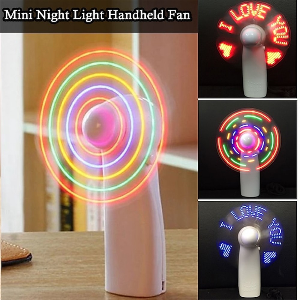 Mini Night Light Handheld Fan Electric Fan Portable Desktop Battery Mini Gift To Give Guests Led Rainbow Lights Fan
Mini Night Light Handheld Fan Electric Fan Portable Desktop Battery Mini Gift To Give Guests Led Rainbow Lights Fan