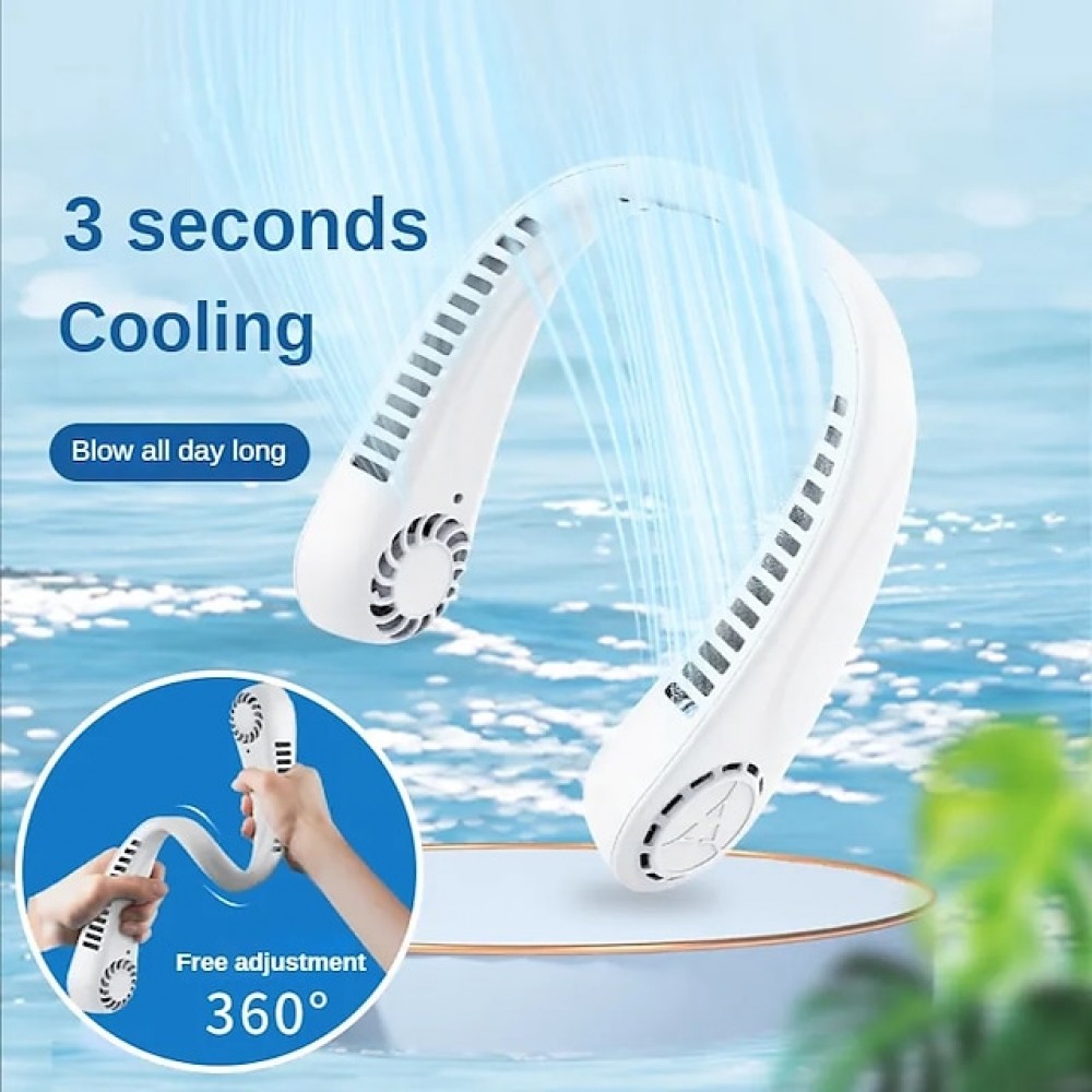 USB Charging Electric Portable Hanging Small Neck Fan Student Bladeless Mini Sports Fan
USB Charging Electric Portable Hanging Small Neck Fan Student Bladeless Mini Sports Fan